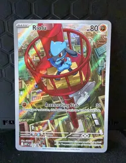 Riolu Mega Evolution ETB Pokemon Card Promo 010 - Image 1