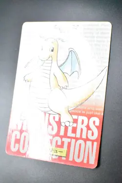 Dragonite File No. 149 Bandai Carddass Red Card 1996 Japanese Pokemon Card - Image 4