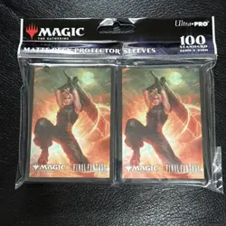 Ultra Pro: MTG x Final Fantasy Sleeves: Cloud, Ex-SOLDIER (100ct) - Image 1