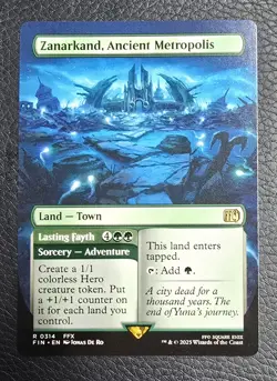 Zanarkand, Ancient Metropolis (Borderless) Final Fantasy Regular MTG NM Magic - Image 1