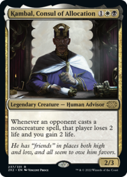MTG Kambal, Consul of Allocation, NM-Mint, English Double Masters 2022 - Image 1