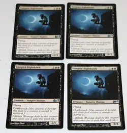 MTG 4x Vampire Nighthawk Core Set 2013 (M13) Regular LP - Image 1