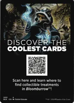 MTG Starscape Cleric Token Normal NM Bloomburrow Magic 15 - Image 2