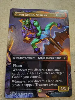 Green Goblin, Nemesis - #23 (Borderless) Marvel's Spider-Man Regular - Mtg - Image 1