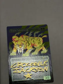 MTG Magic Temur Sabertooth Foil Sketch x1 Signed Proof Secret Lair SLD Jackson - Image 2