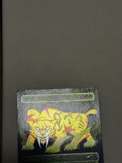 MTG Magic Temur Sabertooth Foil Sketch x1 Signed Proof Secret Lair SLD Jackson - Image 3