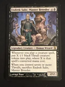 1x Endrek Sahr, Master Breeder (106) Time Spiral LP MTG Magic x1 MKE - Image 1