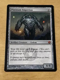 Platinum Emperion NM, English MTG Scars of Mirrodin - Image 1
