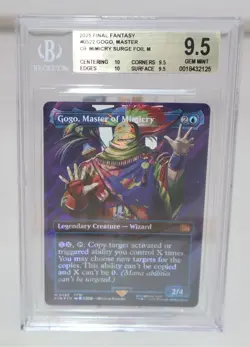 Gogo, Master of Mimicry (Surge Foil) - Final Fantasy #522 - ( BGS 9.5 GEM MINT ) - Image 1