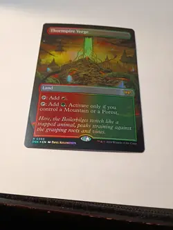 Thornspire Verge (Borderless) Duskmourn: House of Horror Foil - Image 4