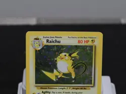 Pokemon TCG Raichu Base Set 14/102 Holo Unlimited Rare - MP - Image 3