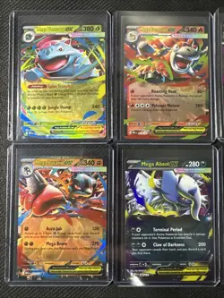 Pokemon Mega Evolution Full ex Set (11 Cards) All Mint / Fresh Pulls - Image 2