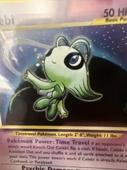 2001 POKEMON NEO REVELATION #3 CELEBI-HOLO PSA 8.5 NM-MT + - Image 3