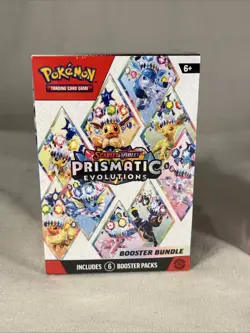Lot of 2 Pokemon TCG Scarlet & Violet Prismatic Evolutions Booster Bundle Sealed - Image 2