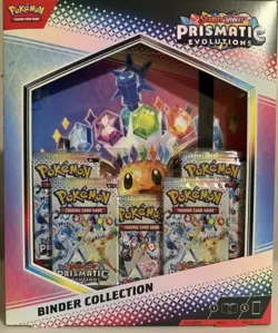 Pokemon TCG: Scarlet & Violet Prismatic Evolutions Binder Collection NEW Sealed - Image 1