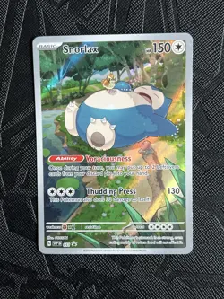 Pokemon TCG Snorlax 051 Sv: Scarlet & Violet Promo Holo (English) NM-/LP+ - Image 3
