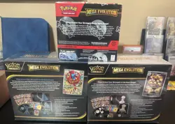 Pokemon Center Mega Evolution ETB Set & Booster Box - IN HAND - SEALED - Image 2