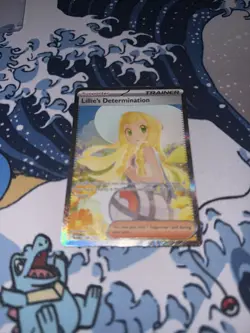Lillie’s Determination MINT SAR IN HAND 184/132 Pokemon Mega Evolutions English - Image 4