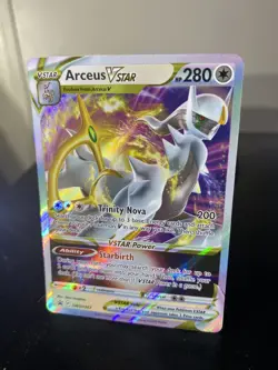 2023 Pokemon TCG Black Star Promo Arceus VSTAR #SWSH307 NM - Image 1