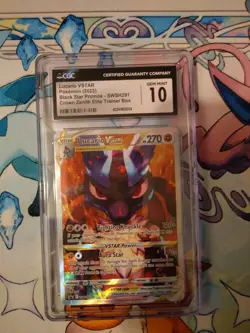 Pokemon TCG - Lucario VSTAR BLACK STAR promo SWSH291 - CGC 10 - Image 1