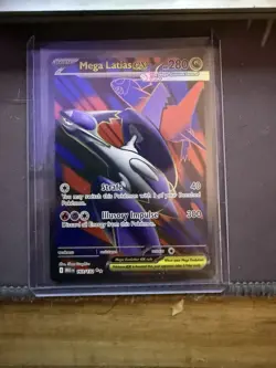Pokemon Mega Evolutions Mega Latias EX 163/132 Ultra Rare Full Art Holo - Image 1