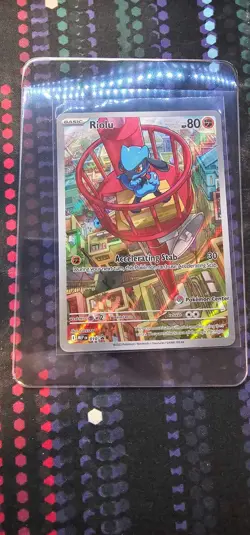 Riolu MEP EN - 010 | Mega Evolution POKEMON CENTER Stamped Promo | Pack Fresh - Image 1