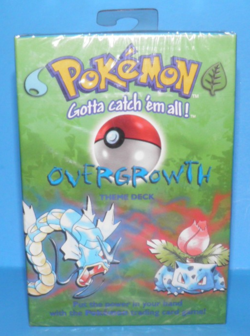 1999 WOTC Pokemon TCG Base Set Overgrowth Theme Deck Vintage SEALED - Image 1