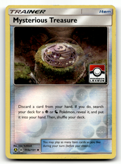Mysterious Treasure - (Pokemon League) 113a/131 Reverse Holo Promo League & Cha - Image 1