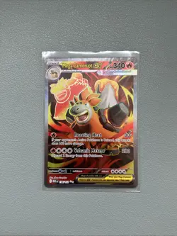 Pokemon TCG Mega Evolution Mega Camerupt EX 156/132 Ultra Rare - Image 1