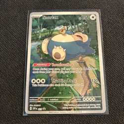 Snorlax SVP 051 Pokemon TCG Scarlet & Violet 151 ETB Black Star Promo NM - Image 1