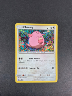 Pokemon TCG - Chansey - 10/12 - Confetti Holo - 2018 McDonalds Promo - NM - Image 1