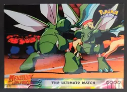 Pokemon THE ULTIMATE MATCH # 34 Mewtwo Strikes Back (Topps) 1st Print 🍒 - Image 4