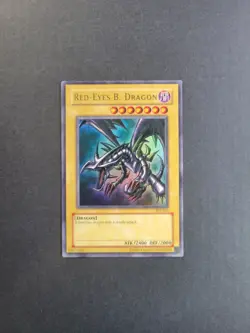 Red-Eyes B. Dragon SDJ-001 Yu-Gi-Oh TCG Starter Deck Joey Unlimited Super Rare - Image 2