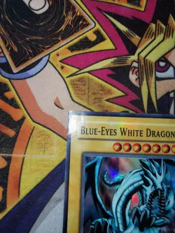 Blue-Eyes White Dragon ske-001 1st Edition (HP) Super Rare Yu-Gi-Oh! - Image 2