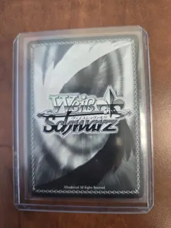 SIGNED Weiss Schwarz Konosuba Aqua KS/W49-073SP FOIL Card - Image 2