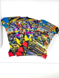 Pokemon Mega Evolution Trading Card Booster Pack Set of 5 - Image 3