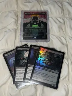 2025 Marvel Spider-Man MTG Eddie Brock Lethal Venom Foil M 0233 Card - Image 3