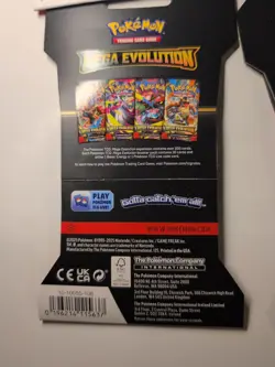 Pokemon Mega Evolution Trading Card Game Set of 4 Packs - Image 2