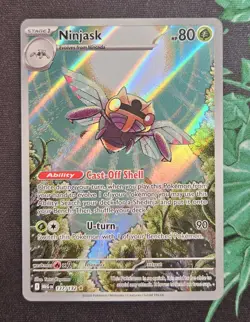 Ninjask 137/132 Pokemon Card Illustration Rare Mega Evolutions - Image 1