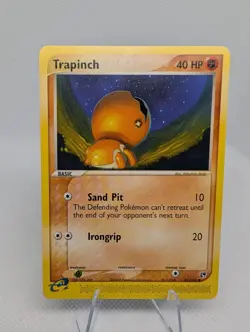 TRAPINCH 82/100 SANDSTORM POKEMON TCG CARD LP - Image 1