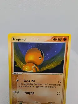 TRAPINCH 82/100 SANDSTORM POKEMON TCG CARD LP - Image 2