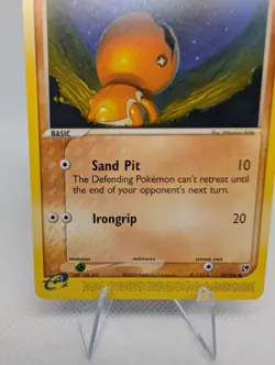 TRAPINCH 82/100 SANDSTORM POKEMON TCG CARD LP - Image 3