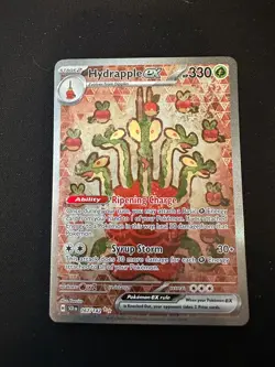 Pokemon TCG Hydrapple EX Stellar Crown Special Illustration Rare Card #167/142 - Image 1