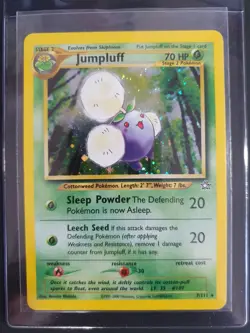 Jumpluff 7/111 Holo - Neo Genesis Set - Pokemon Card - Excellent Condition - Image 1