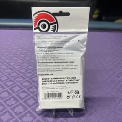 Pokemon Card Pokemon Center Exclusive Card Sleeves 65 Ct Eevee Umbreon Twilight - Image 2