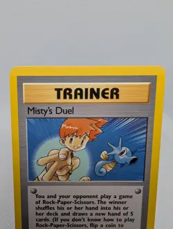 Misty's Duel 123/132 Gym Heroes Common Pokemon TCG Card - LP - Image 2