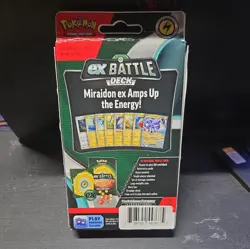 *FACTORY SEALED* Pokemon TCG ex BATTLE DECK Miraidon 60-Card Deck - Image 2