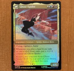 Gwen Stacy [Prerelease] M 0078, NM Foil Promo, MTG Spider-Man Marvel Card - Image 2