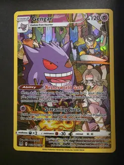 Pokemon Gengar Trainer Gallery Holo Card TCG TG06/TG30 Swsh11: Lost Origin - Image 1