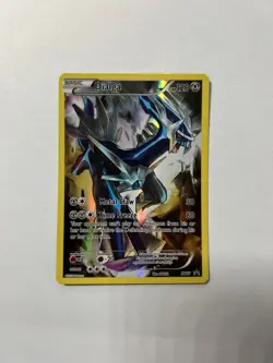 Dialga XY77 Full Art Holo Ultra Rare Black Star Promo Pokemon TCG Card - Image 1